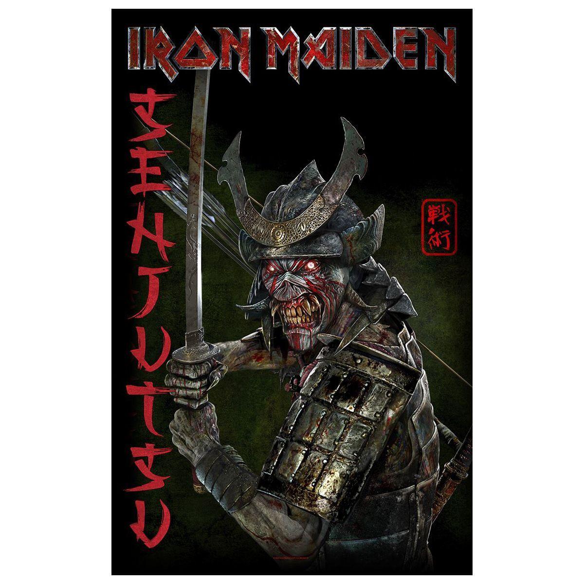 5056365713913 - Flagge Iron Maiden Deluxe - Senjutsu Album