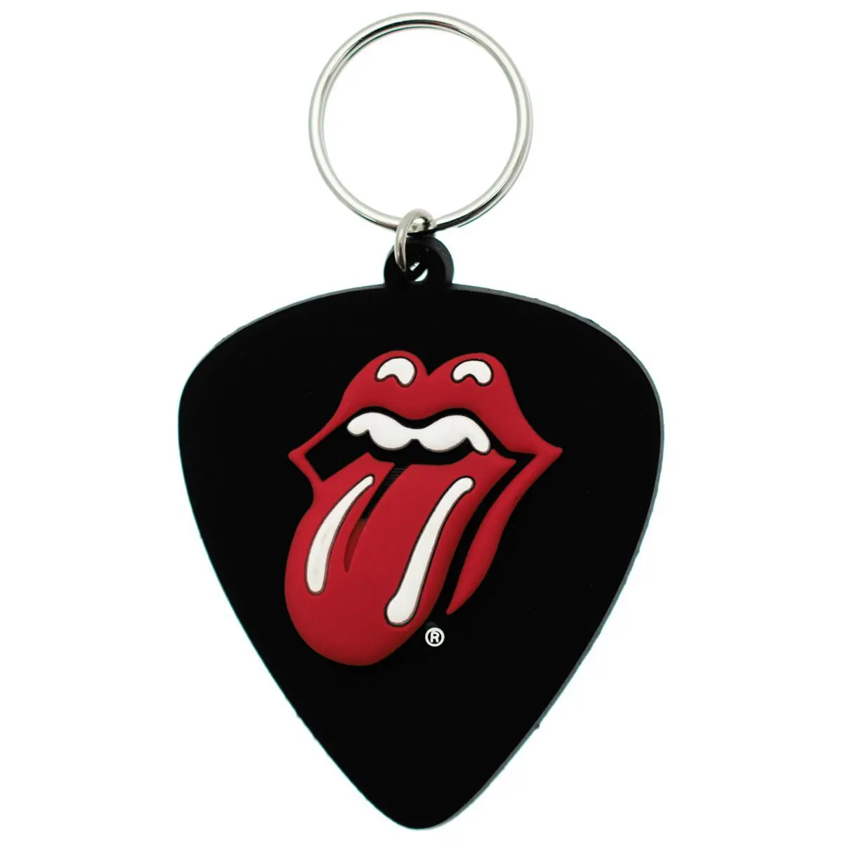 Schlüsselanhänger Aus Gummi Rock à Gogo The Rolling Stones - Tongue Plectrum
