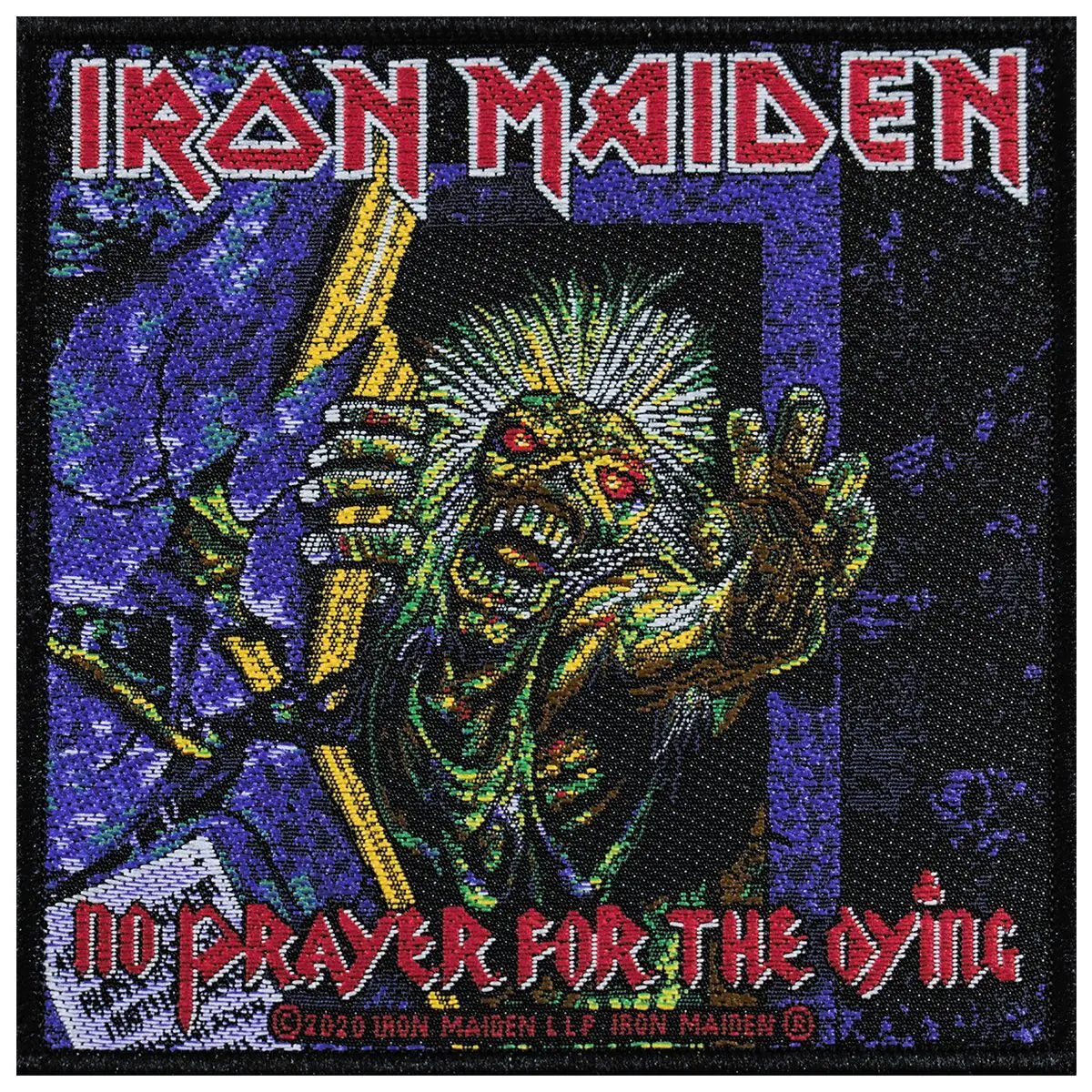 5056365709374 - Textiler Aufnäher Iron Maiden - No Prayer For The Dying