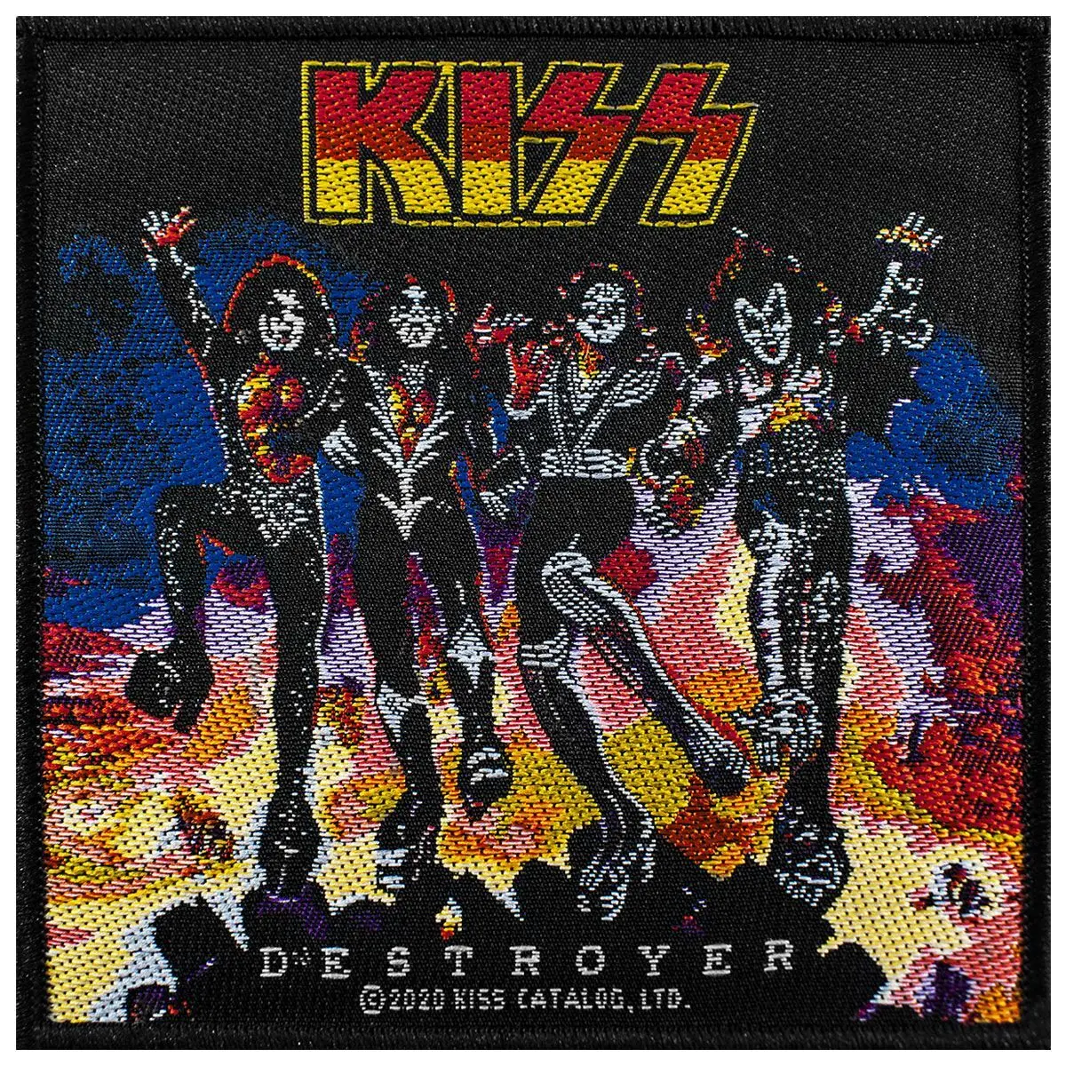 5056365712077 - Textiler Aufnäher Kiss - Destroyer