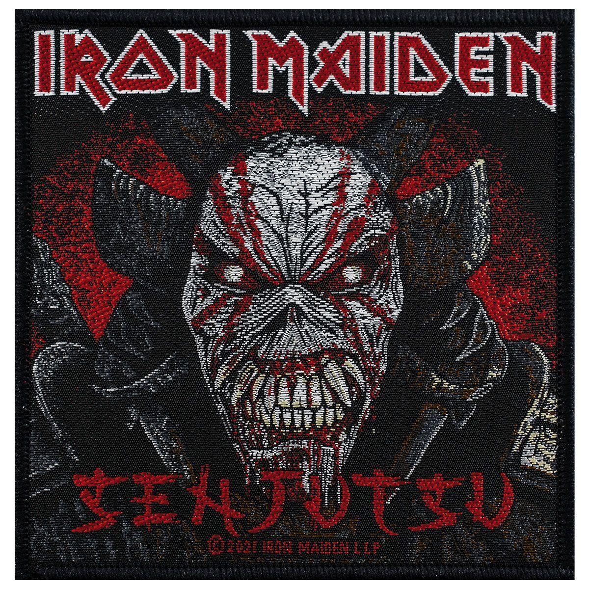 5056365714170 - Textiler Aufnäher Iron Maiden - Senjutsu Eddie Face