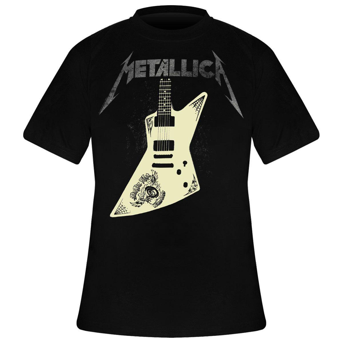 5060357843045 - Metallica Papa Het Guitar T-Shirt schwarz in XL 5060357843045 - Metallica Papa Het Guitar T-Shirt schwarz in XL