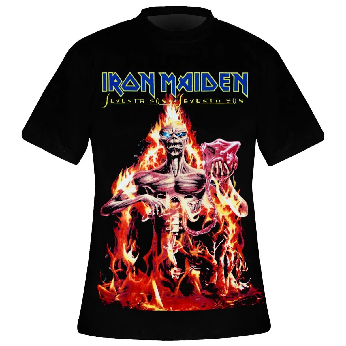 T-Shirt Rock à Gogo Iron Maiden Seventh Son Of A Seventh Son