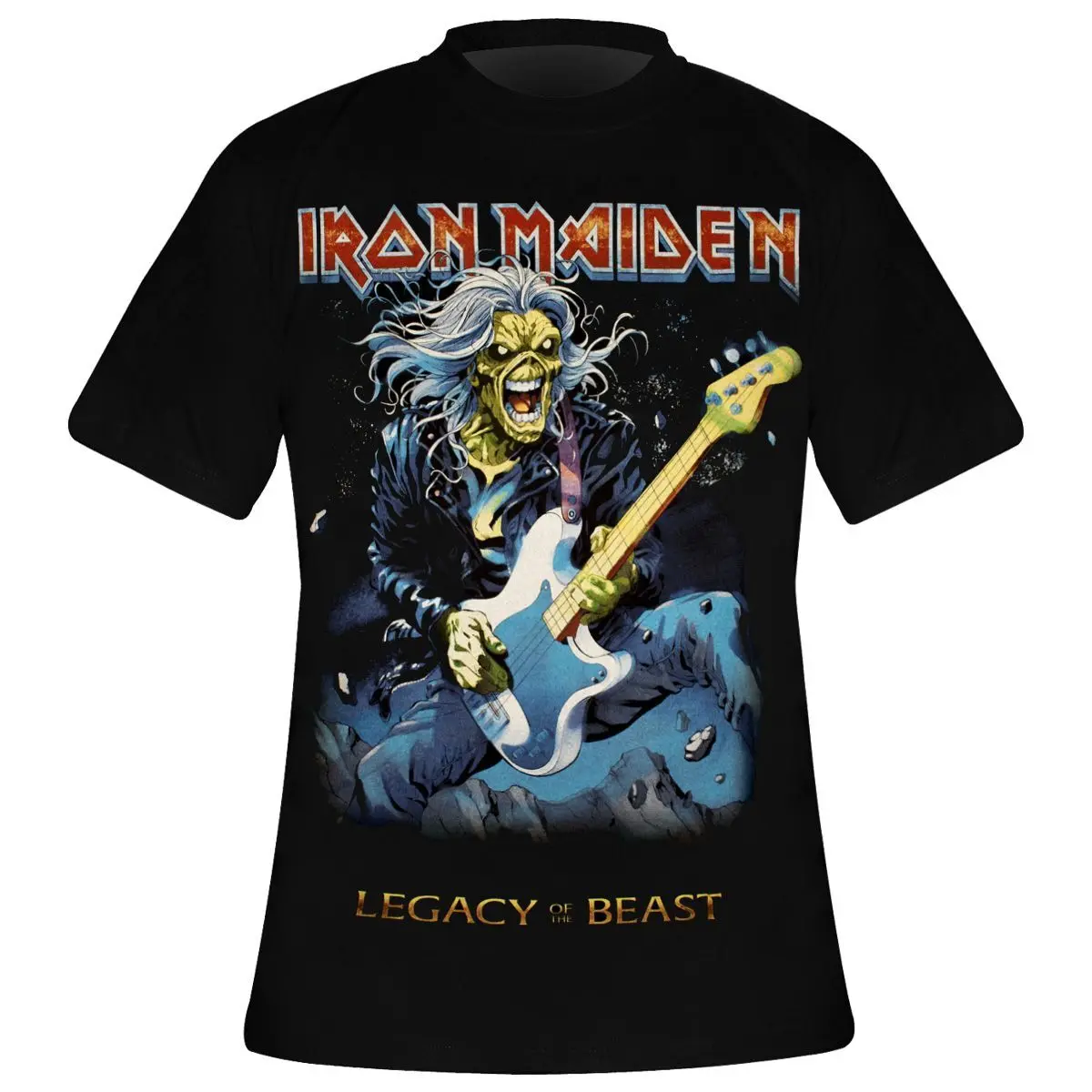 T-Shirt Rock à Gogo Iron Maiden - Bassist Legacy