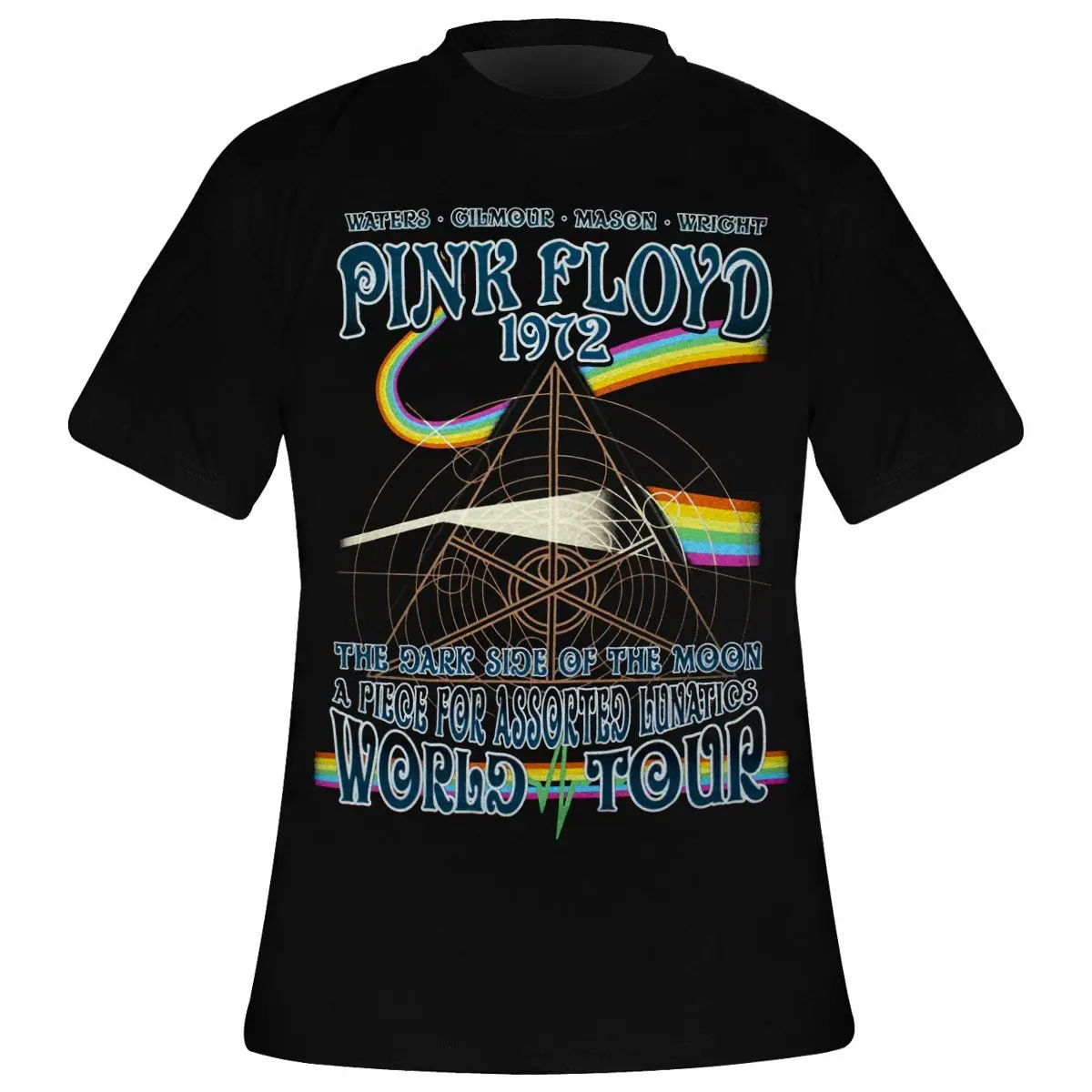 T-Shirt Rock à Gogo Pink Floyd Lunatics