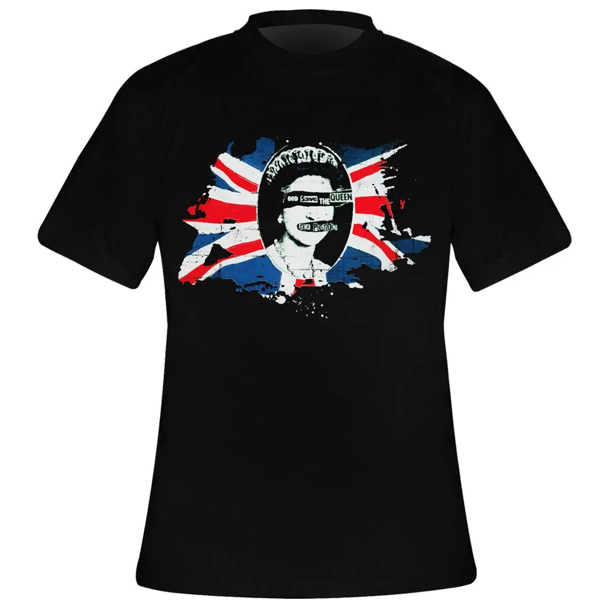 T-Shirt Rock à Gogo Sex Pistols - God Save The Queen Flag