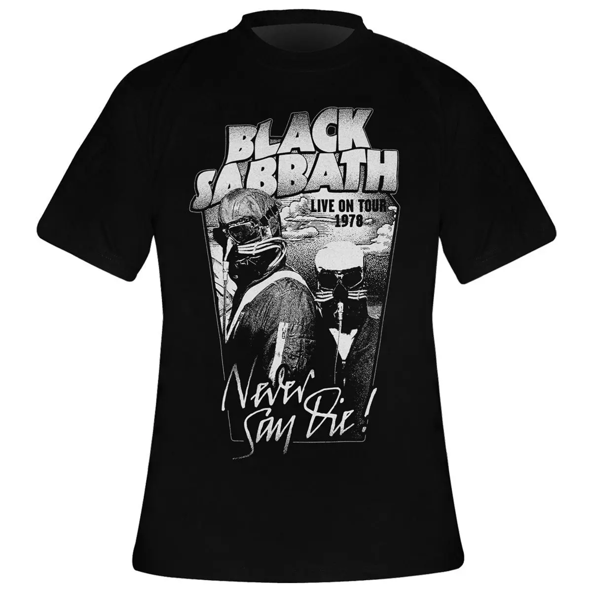 T-Shirt Rock à Gogo Black Sabbath - Never Say Die