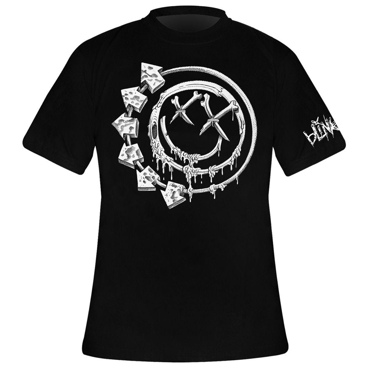 5056187747912 - T-Shirt Blink 182 - Bones