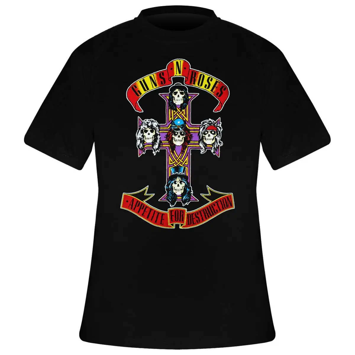 T-Shirt Rock à Gogo Guns N' Roses - Appetite For Destruction