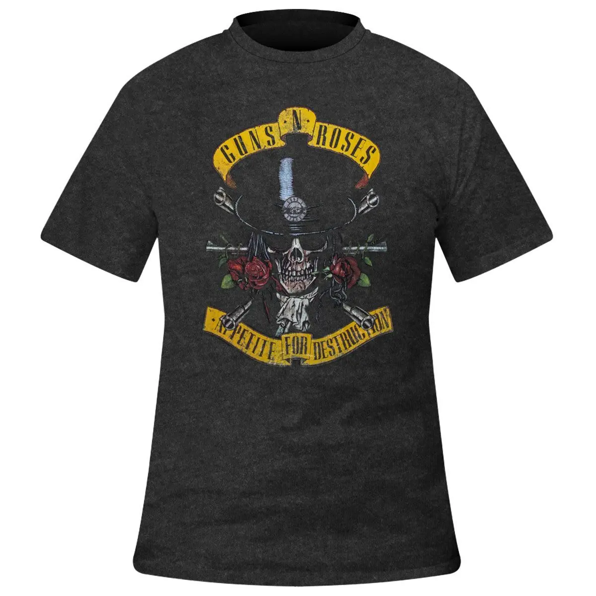 T-Shirt Rock à Gogo Guns N' Roses - Appetite Washed