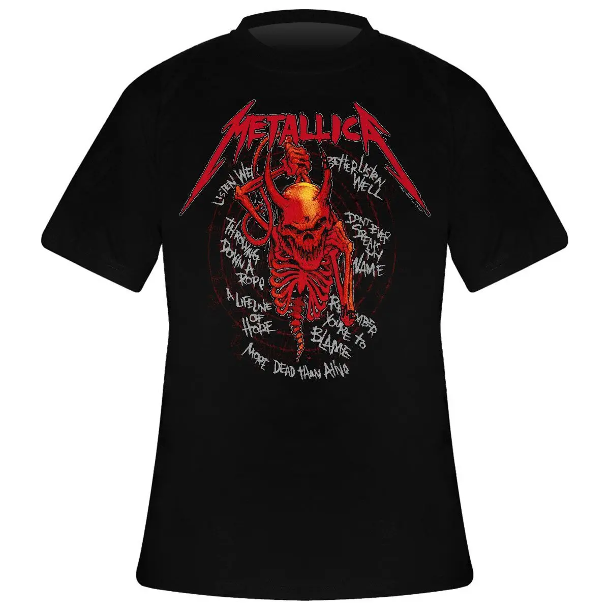 5056187762571 - Metallica Skull Screaming Red 72 Seasons T-Shirt schwarz in XL