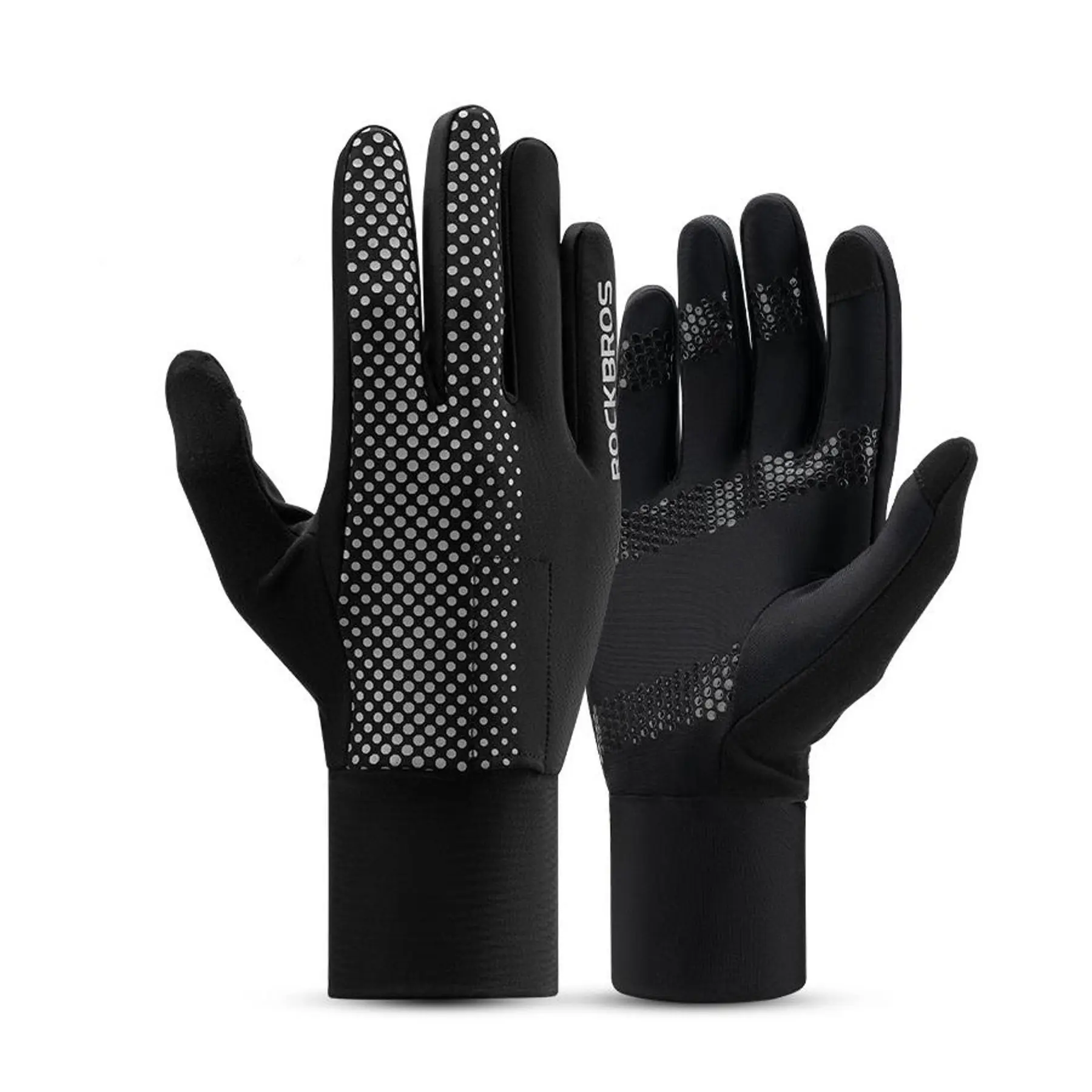 Image of Lange Handschuhe aus Nylon + Spandex ROCKBROS