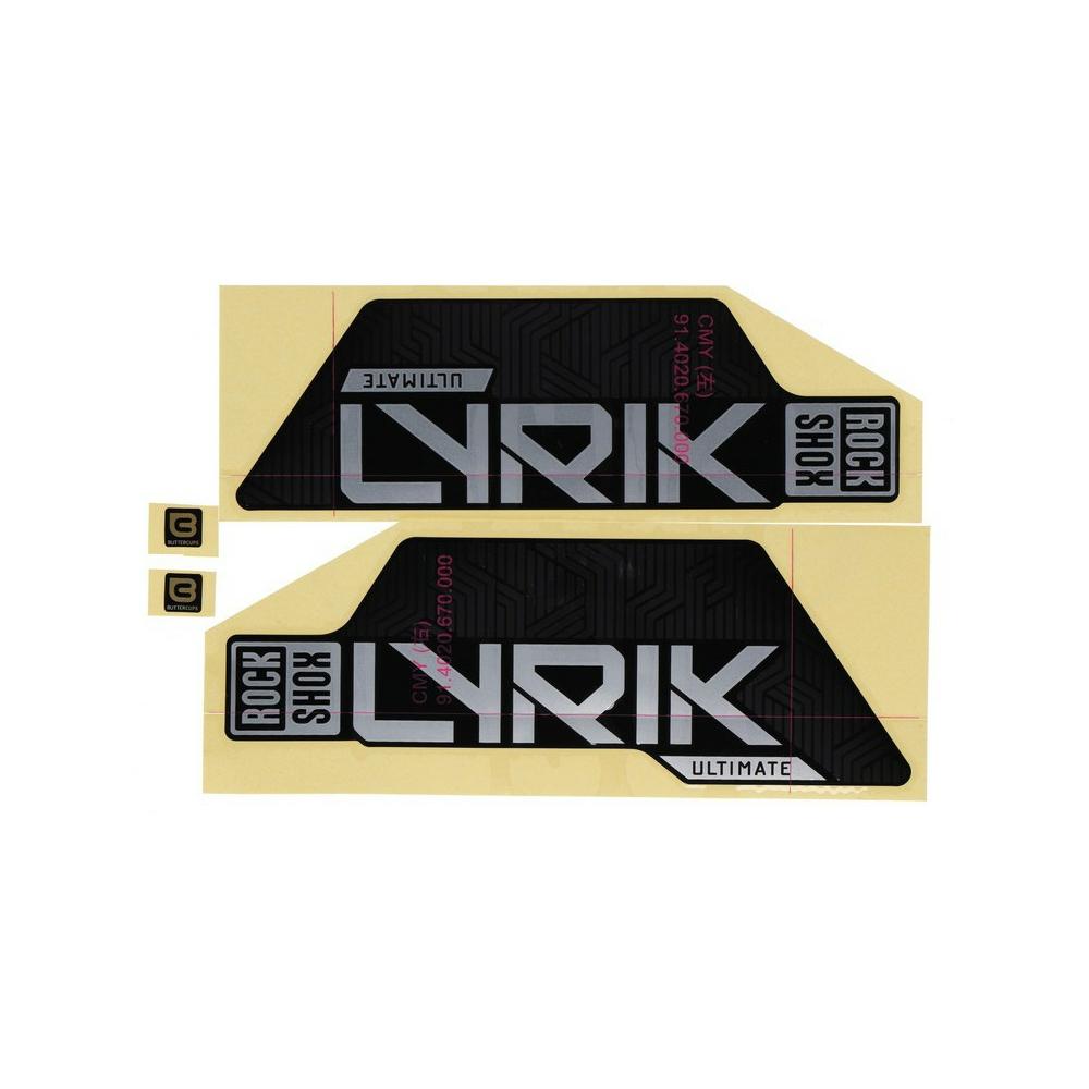 Velo Store - UK RockShox Bike fork sticker kit Rockshox H Lyrik Ultimate Flight | Extra 10% off with Subscription, Postage £16.79 to UK Fedex.
