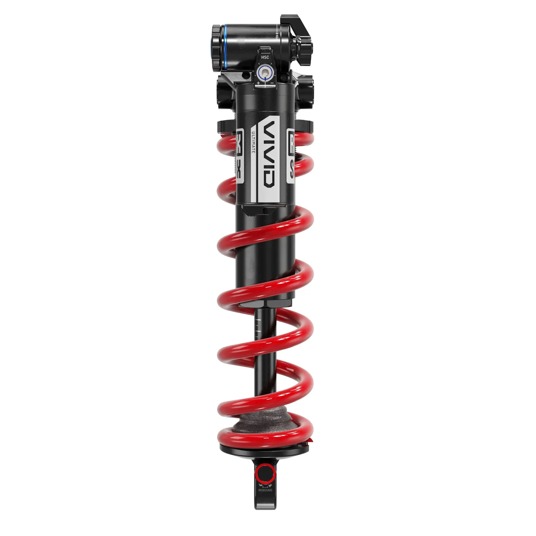 Fahrradfederdämpfer Rockshox Vivid Coil Ultimate RC2T Reb55/comp30 Trunnion