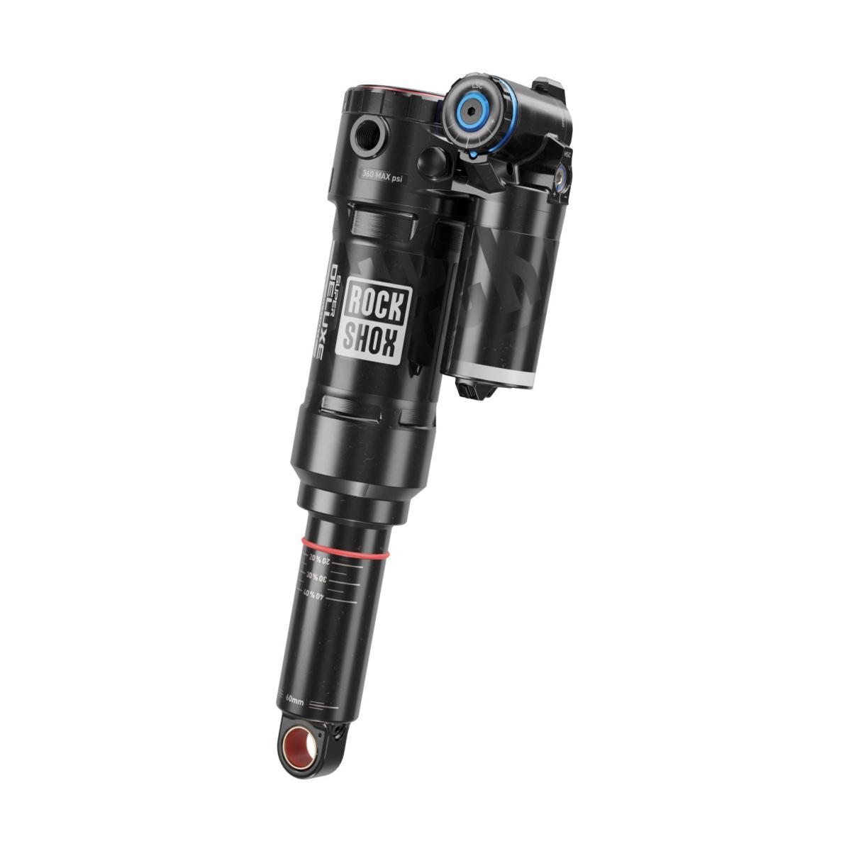 Velo Store - UK RockShox Shock absorber Rockshox Super Deluxe Ultimate RC2T Hydraulic Bottom Out 185x55(TR)mm Trunnion/Standard C2 | Extra 10% off with Subscription, Postage £16.79 to UK Fedex.