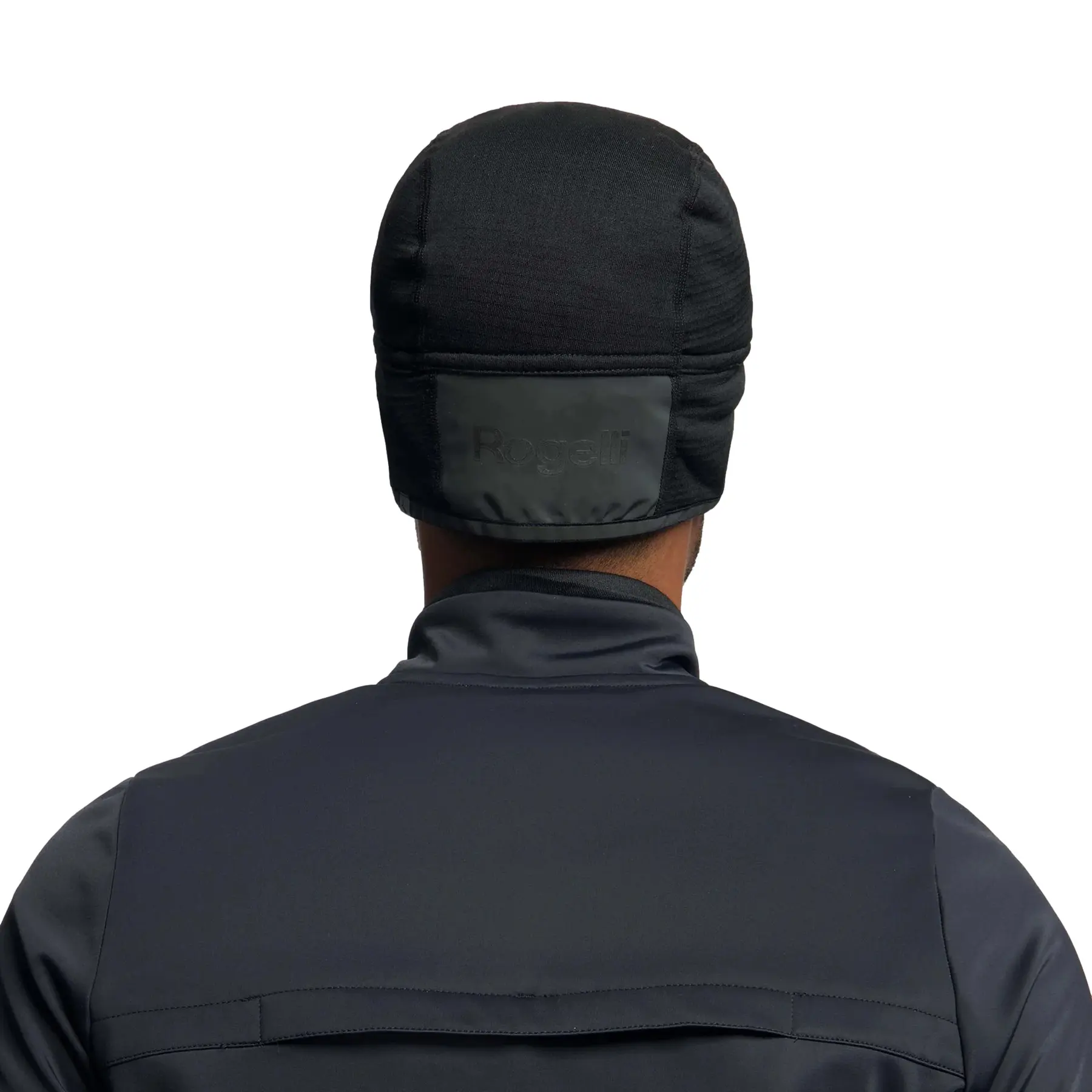 Rogelli Deep Winter Dames en Heren Fietssmuts Met Klep - Zwart