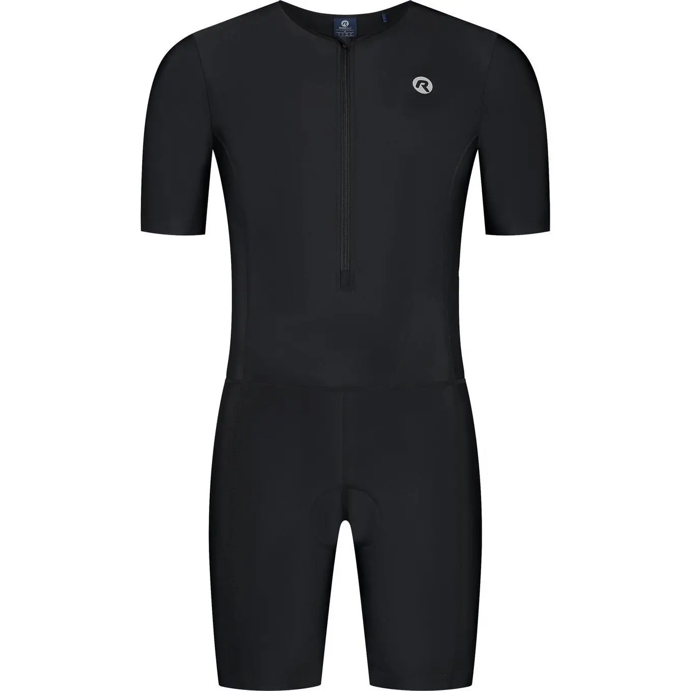 Rogelli Florida Dames en Heren Trisuit - Korte Mouw - Zwart