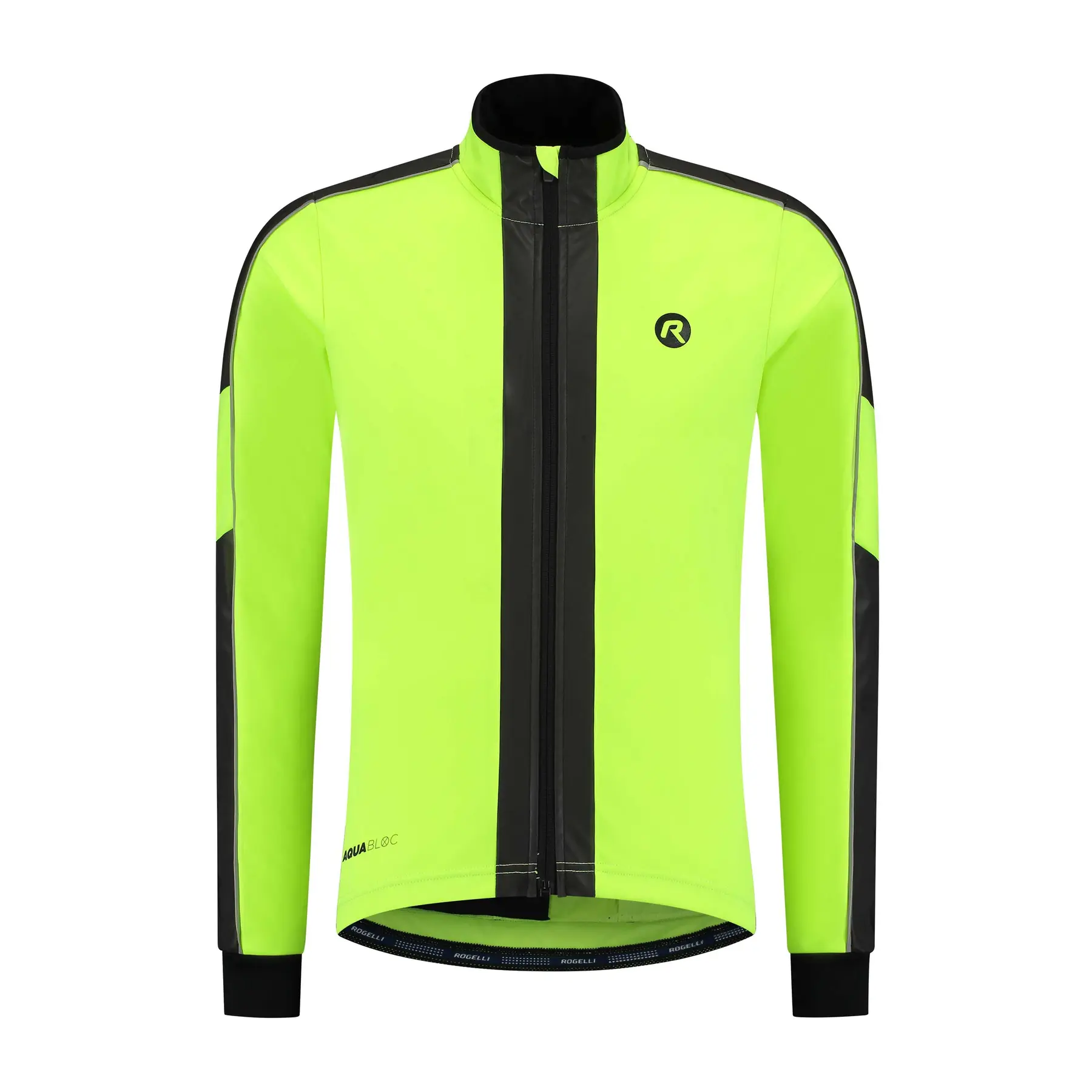 Rogelli Winterjacke Essential HI VIS Male