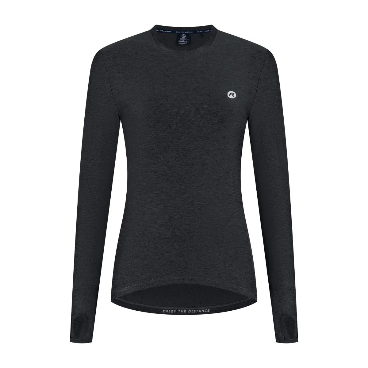 Rogelli Women's Noir Long Sleeve Jersey Essential