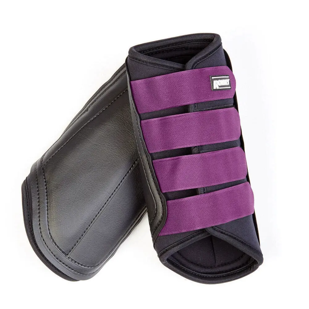 Roma Noir Horse Gaiters Brushing Boots
