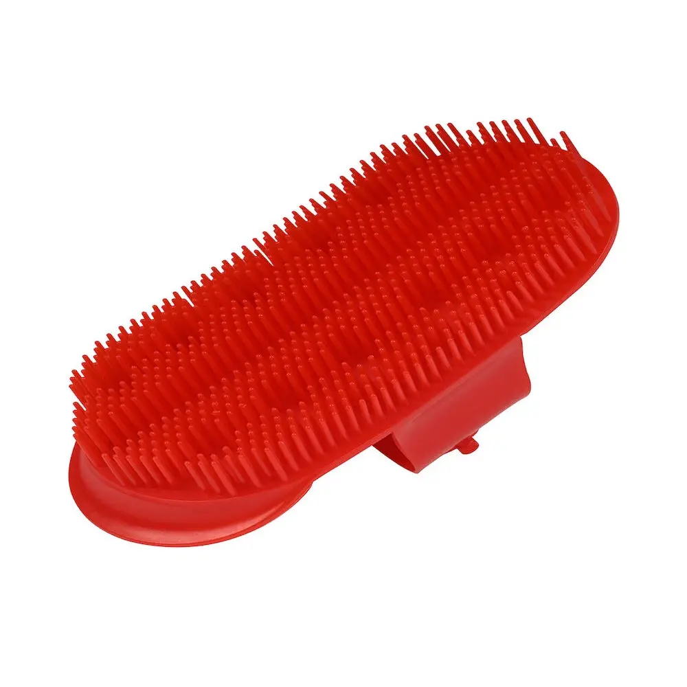 Roma Rouge Plastic Curry Comb For Horses Sarvis