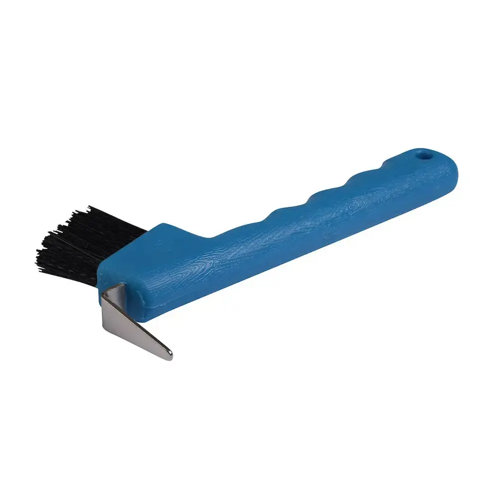 Roma Bleu Stainless Steel Hoof Pick For Horses Brights