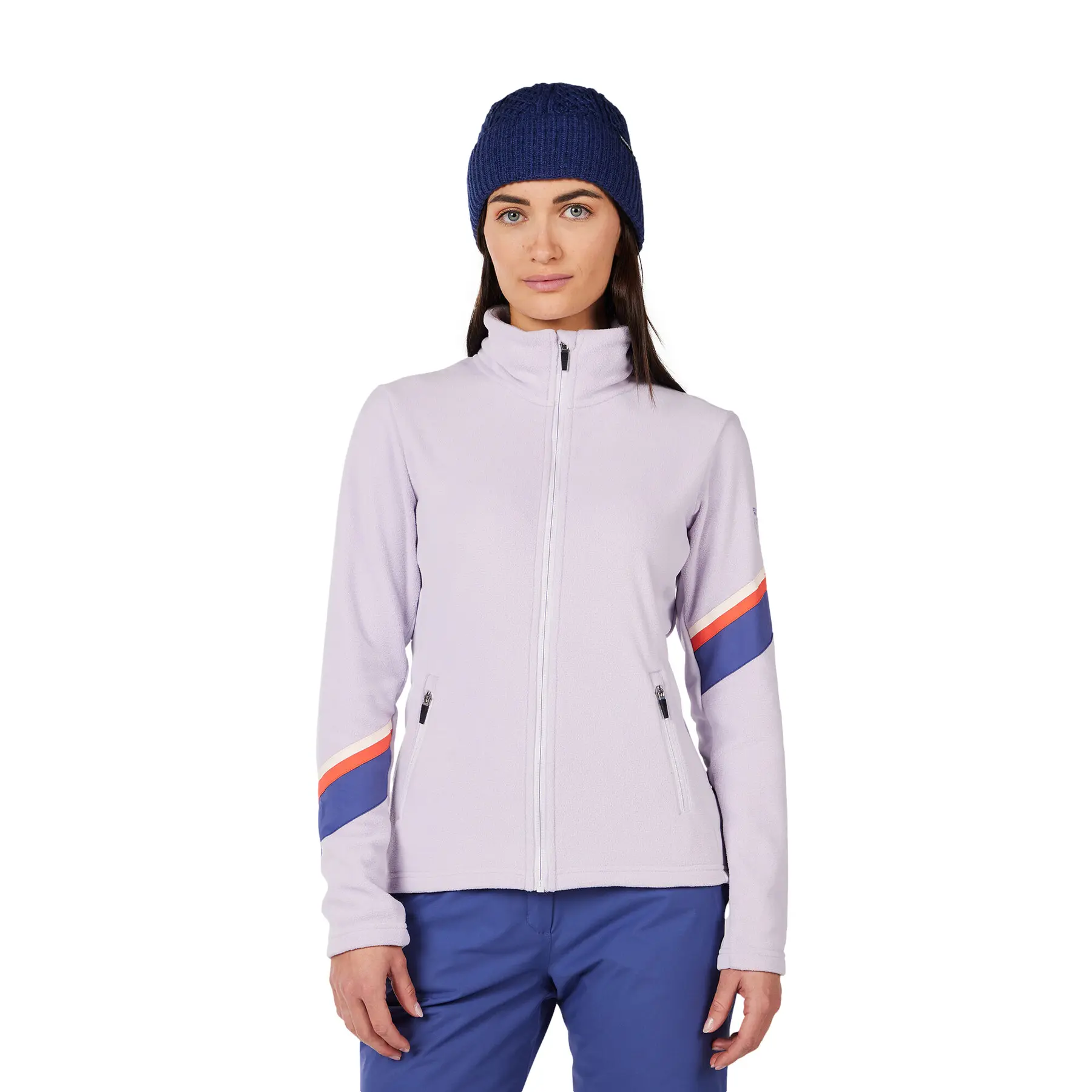 Fleece-Skijacke Damen Rossignol Strawpile