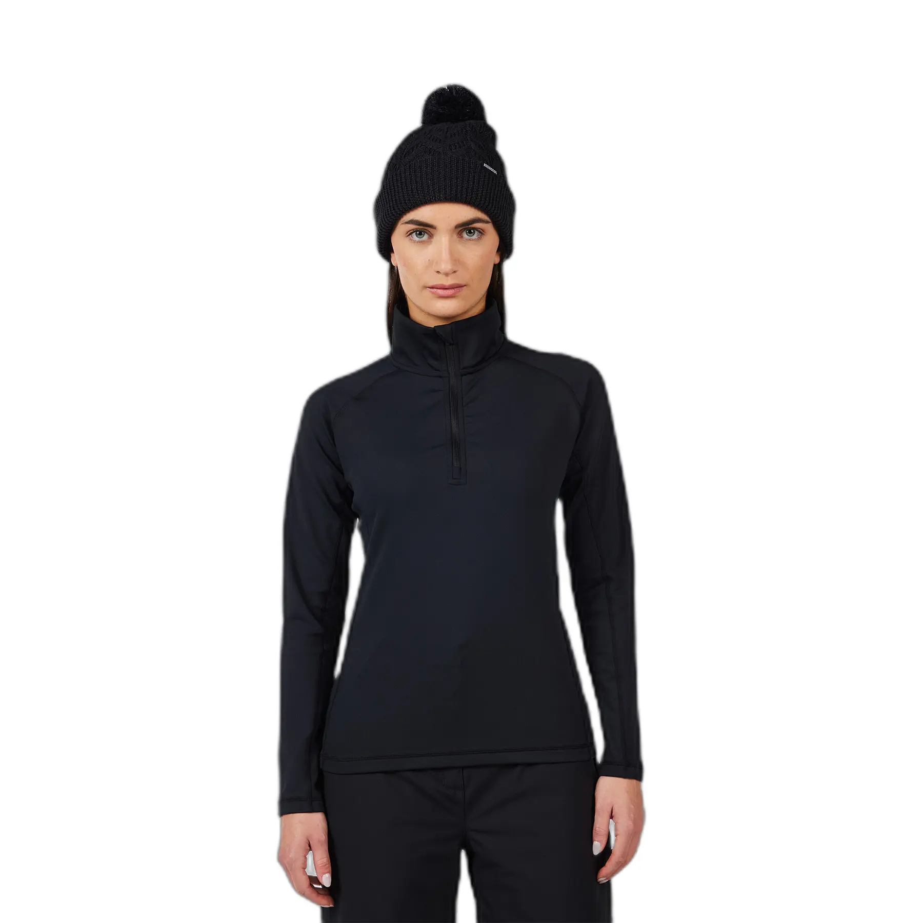 Skijacke 1/4 Zip für Damen Rossignol Stretch