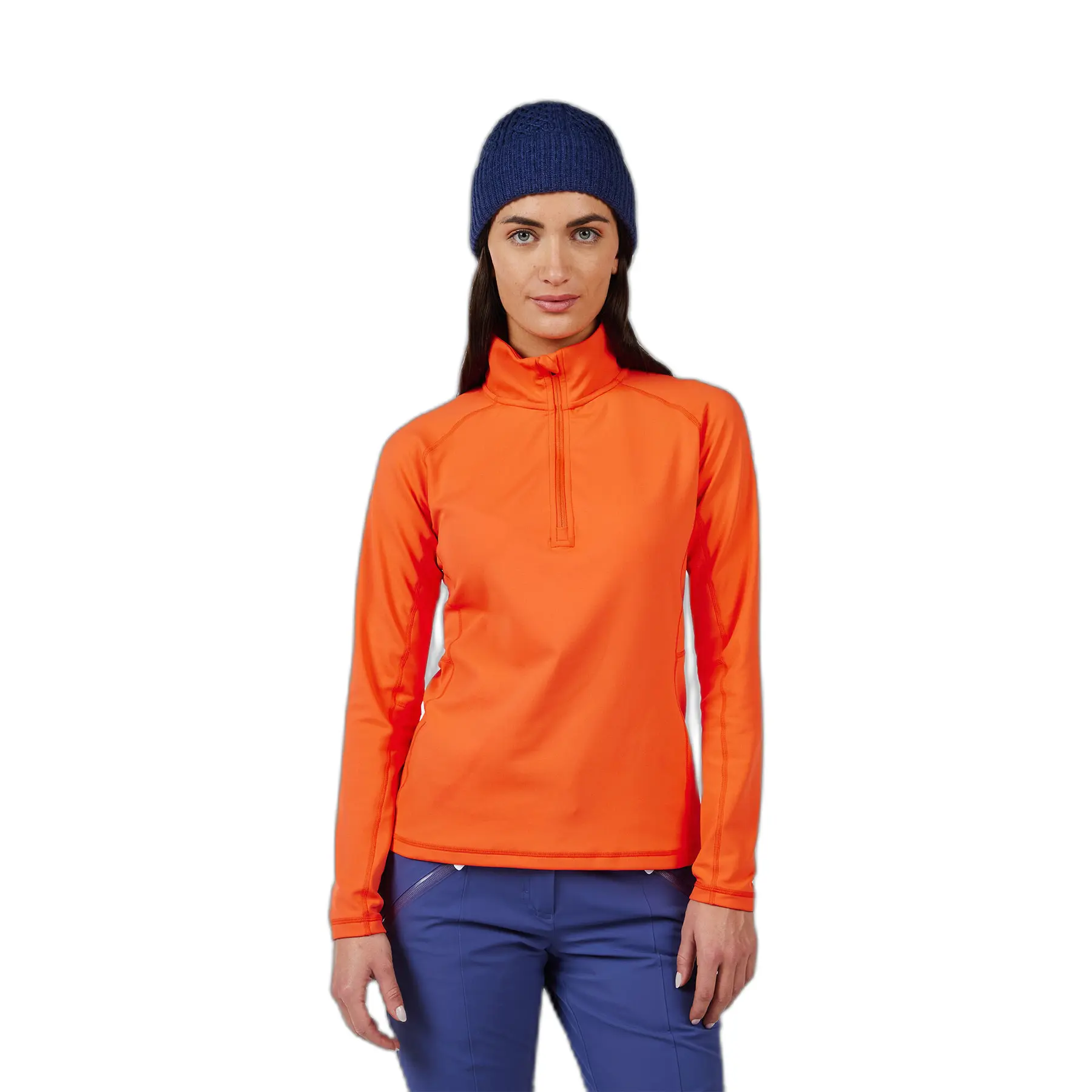 Skijacke 1/4 Zip für Damen Rossignol Stretch