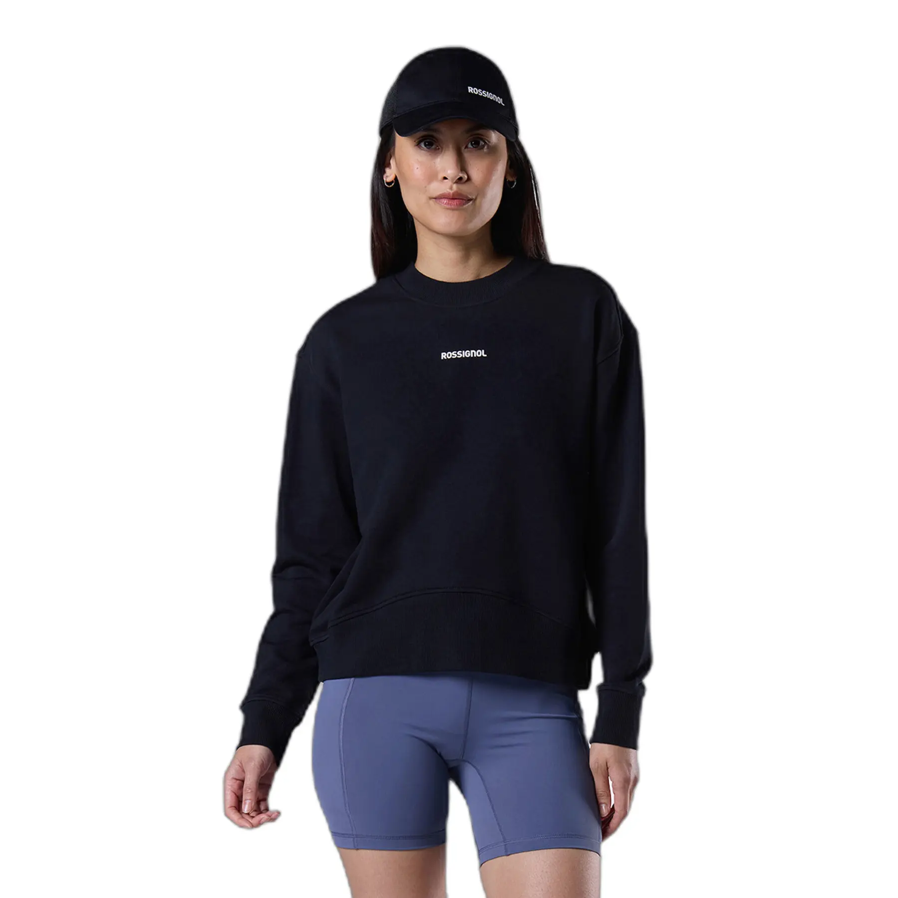 Image of Sweatshirt Damen Rossignol Ras du Cou Logo