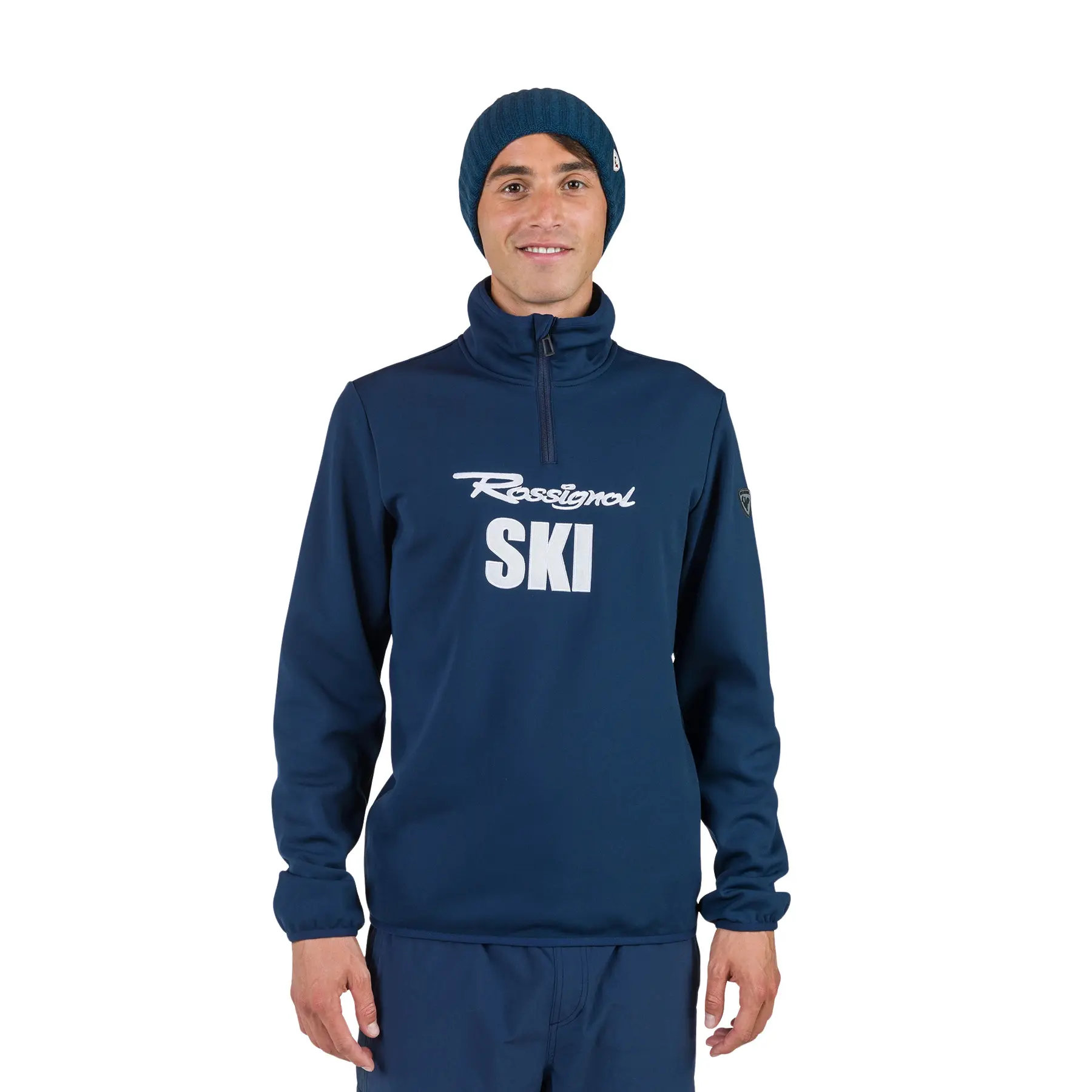 Fleece-Skijacke 1/2 Reißverschluss Rossignol Signature