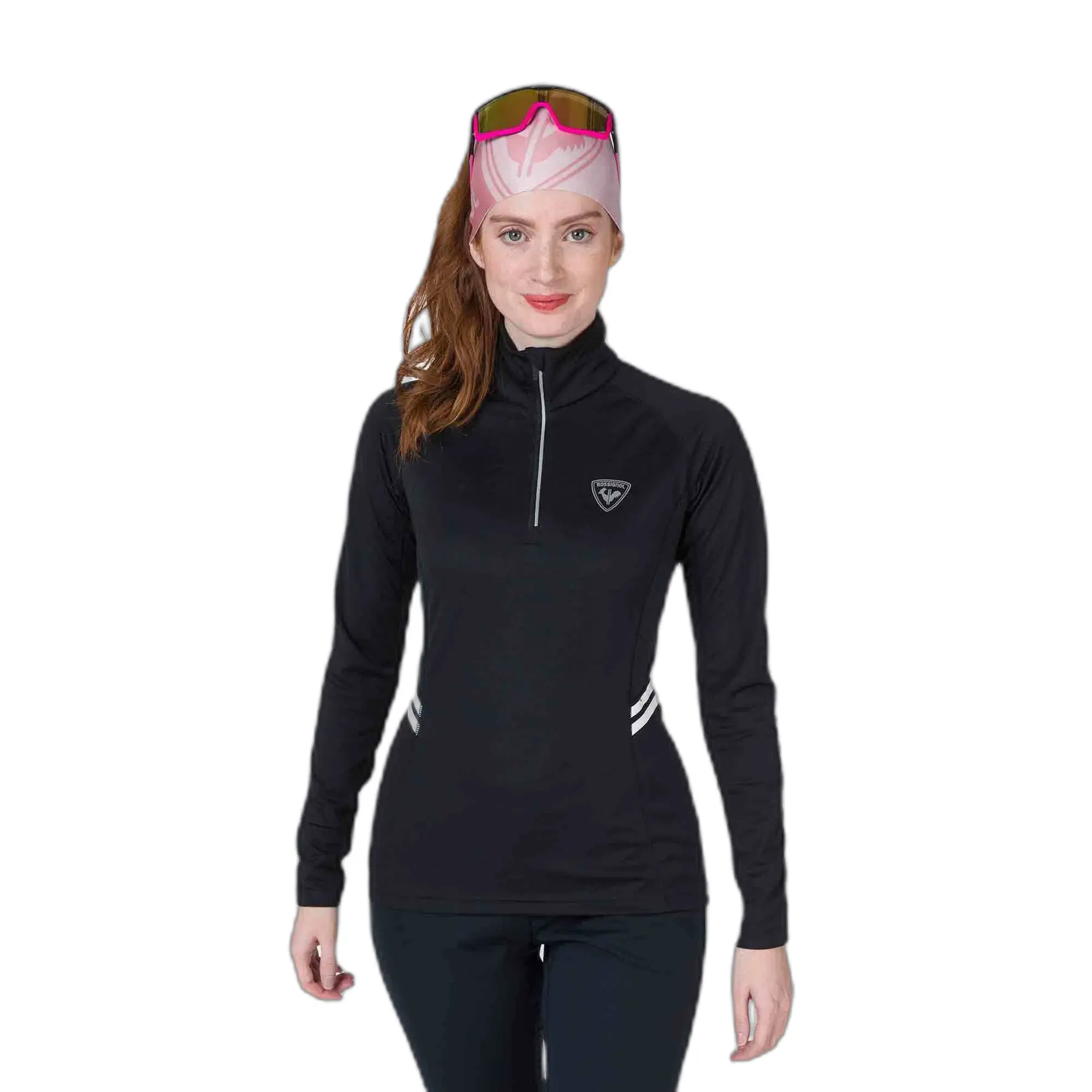 Unterziehpullover 1/2 zip Damen Rossignol Poursuite
