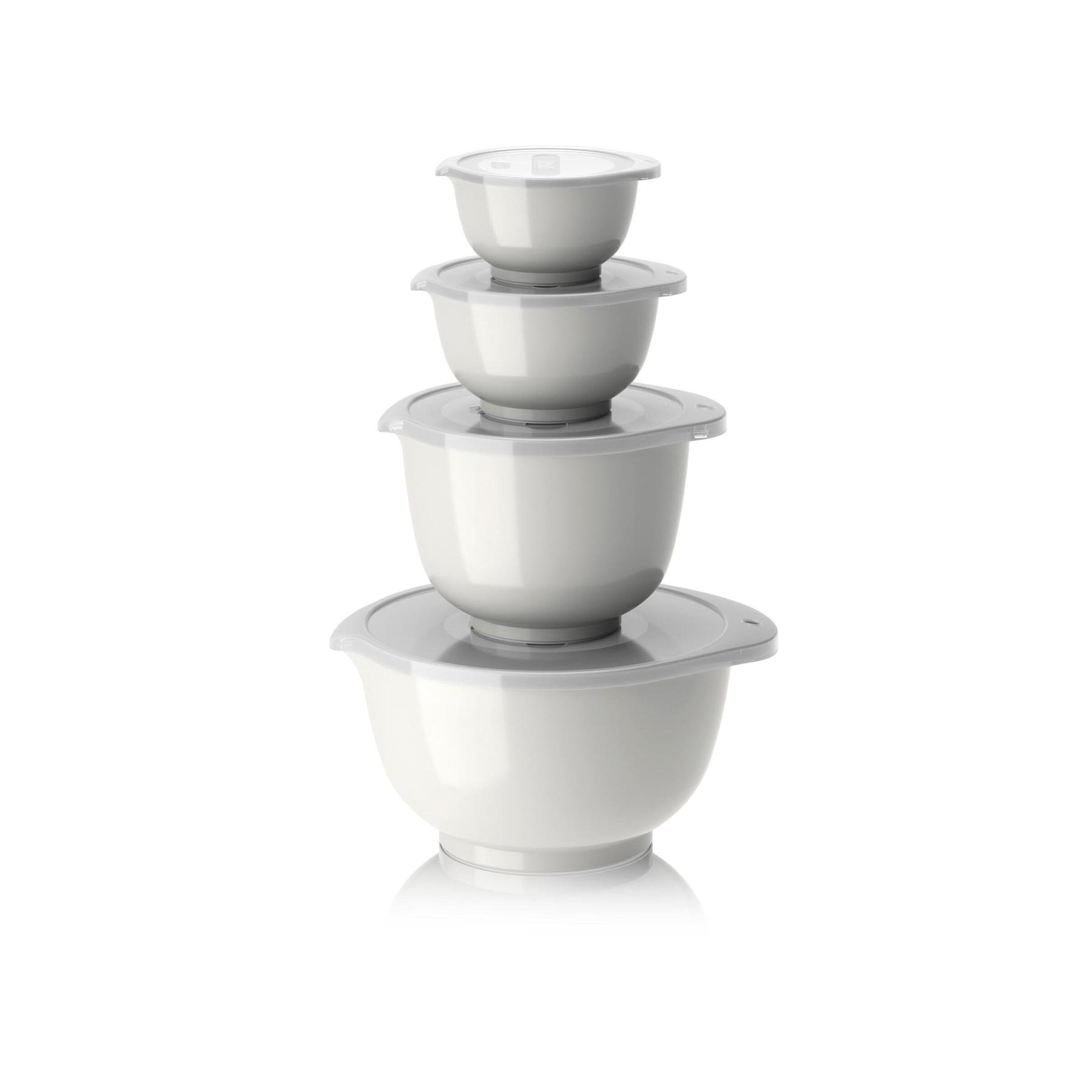5722000299622 - - Margrethe Bowls - Set of 4 + Lids (White)