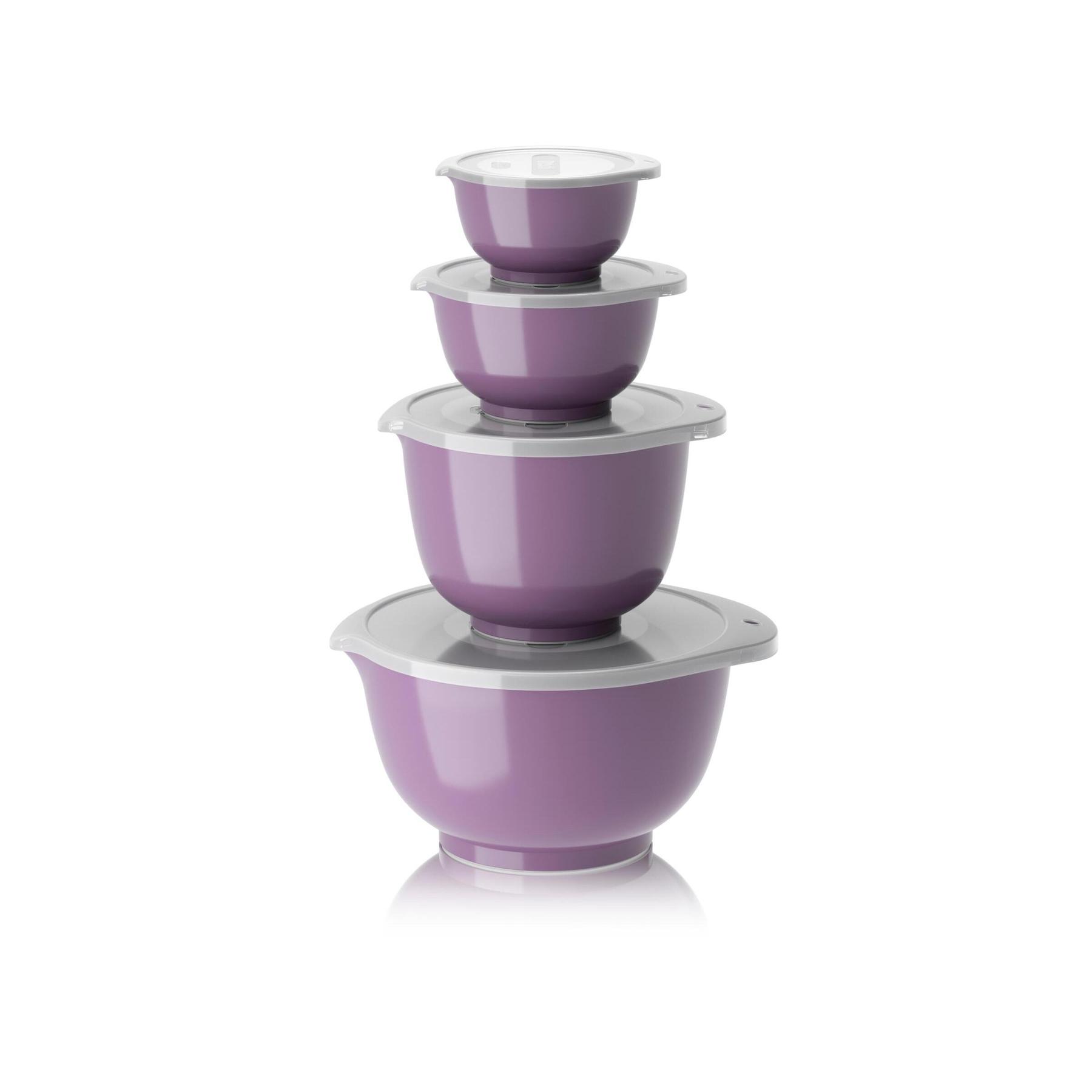 5722000299677 - - Margrethe Bowls - Set of 4 + Lids (Lavender)
