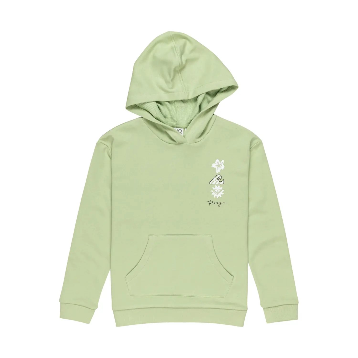 Roxy Girls Vert Hoodie Surf Feeling Brushed Terry
