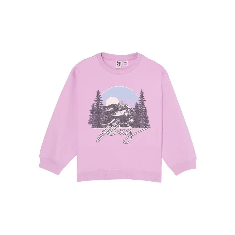 Mädchen Sweatshirt Roxy Morning Hike Brushed