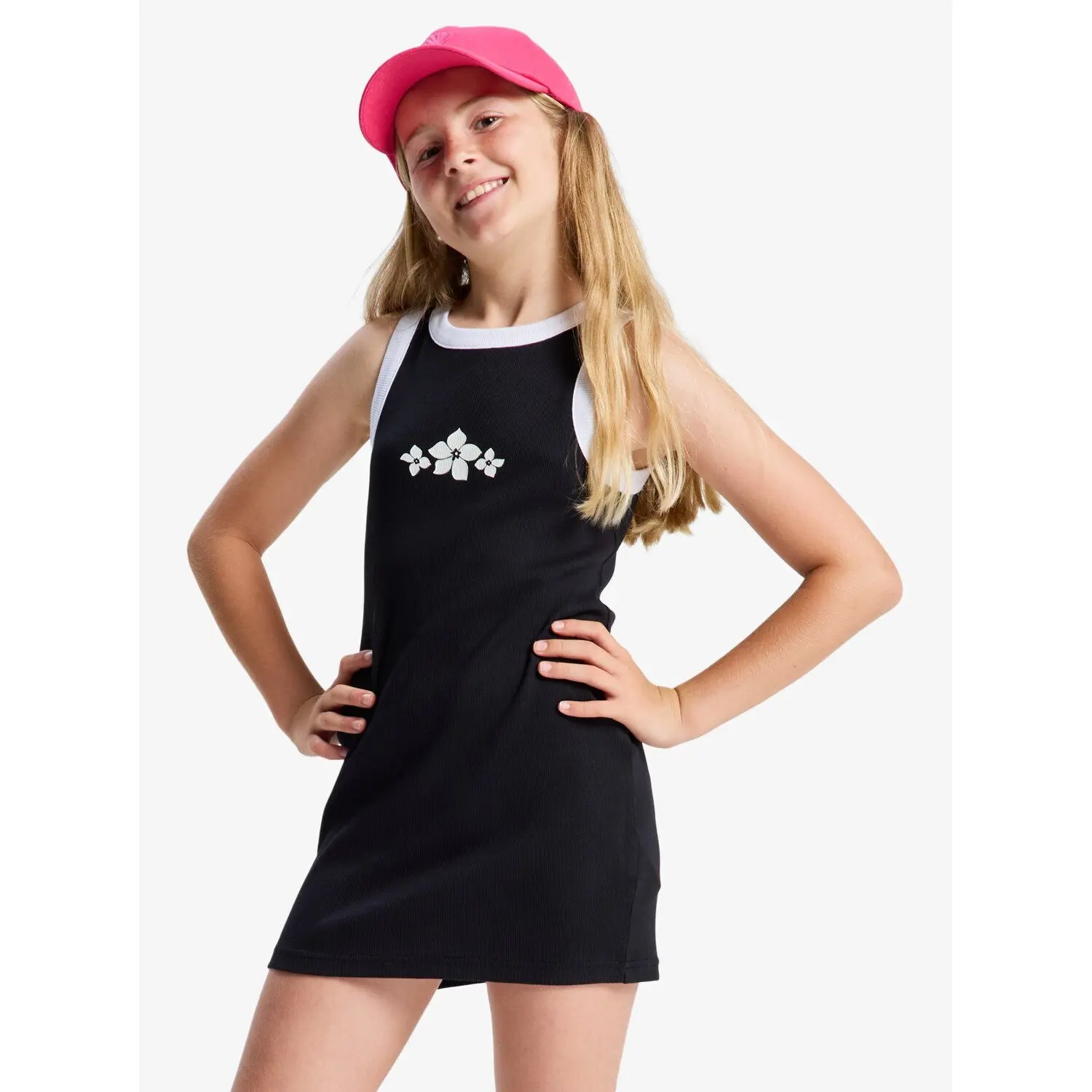 Eng anliegendes Kleid, Mädchen Roxy Iconic Days