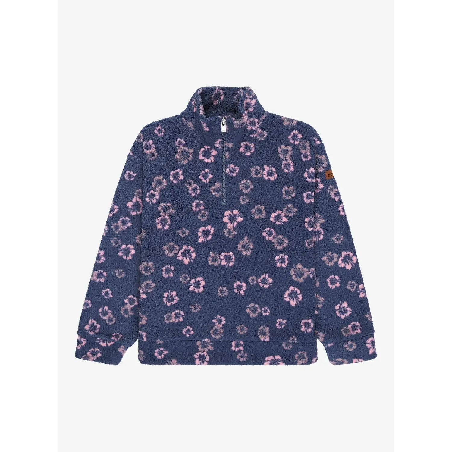 Roxy Girls Violet 'S 1/2 Zip Fleece Calling On Me