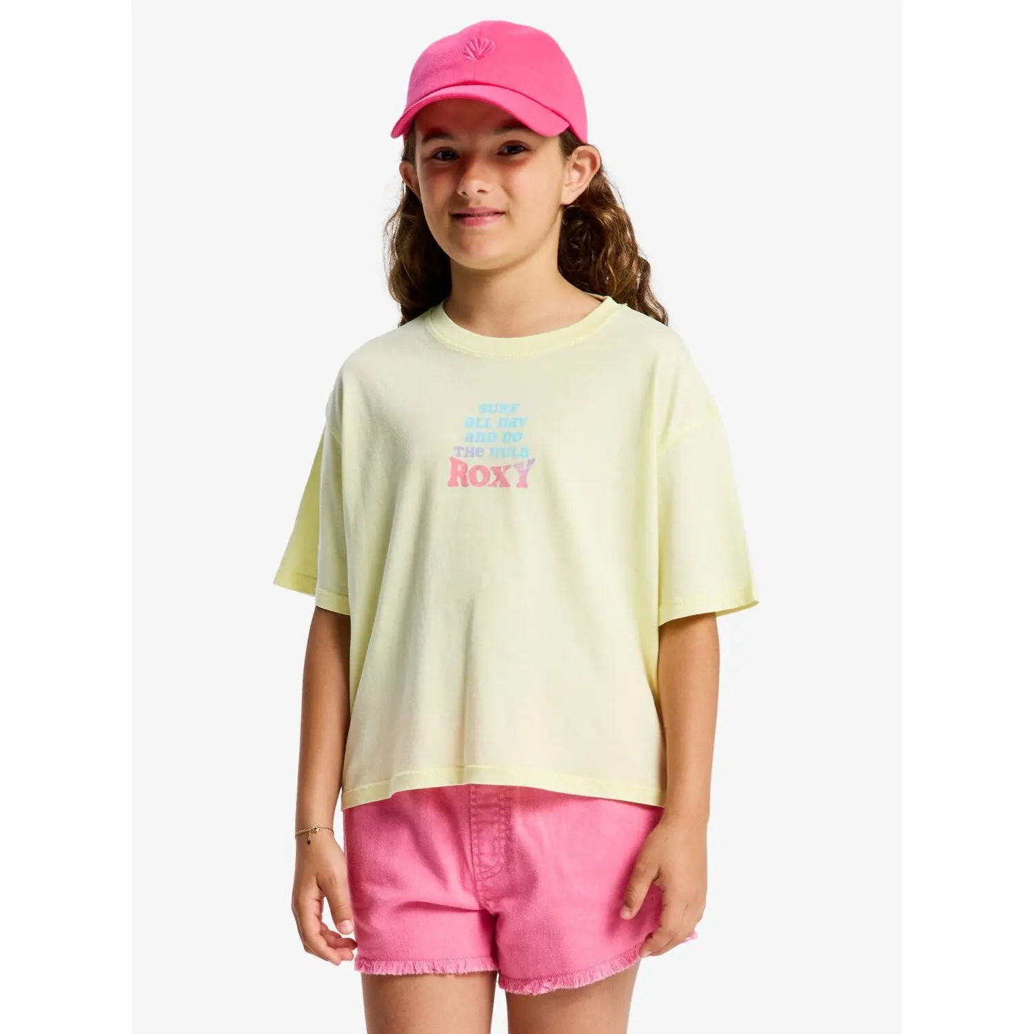T-Shirt Mädchen Roxy Daisyloose Season