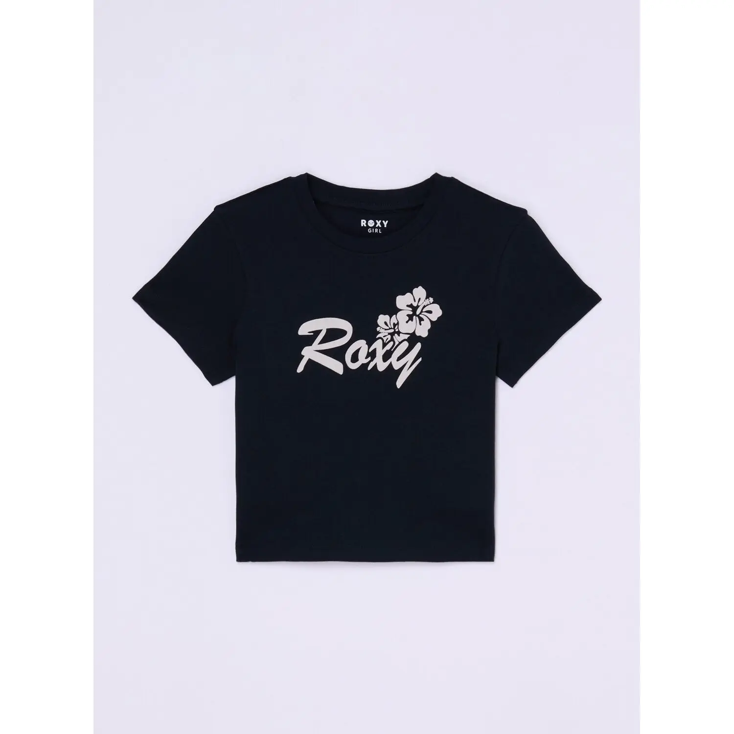 Kurzarm-T-Shirt mit Siebdruck Mädchen Roxy Baby One More Time