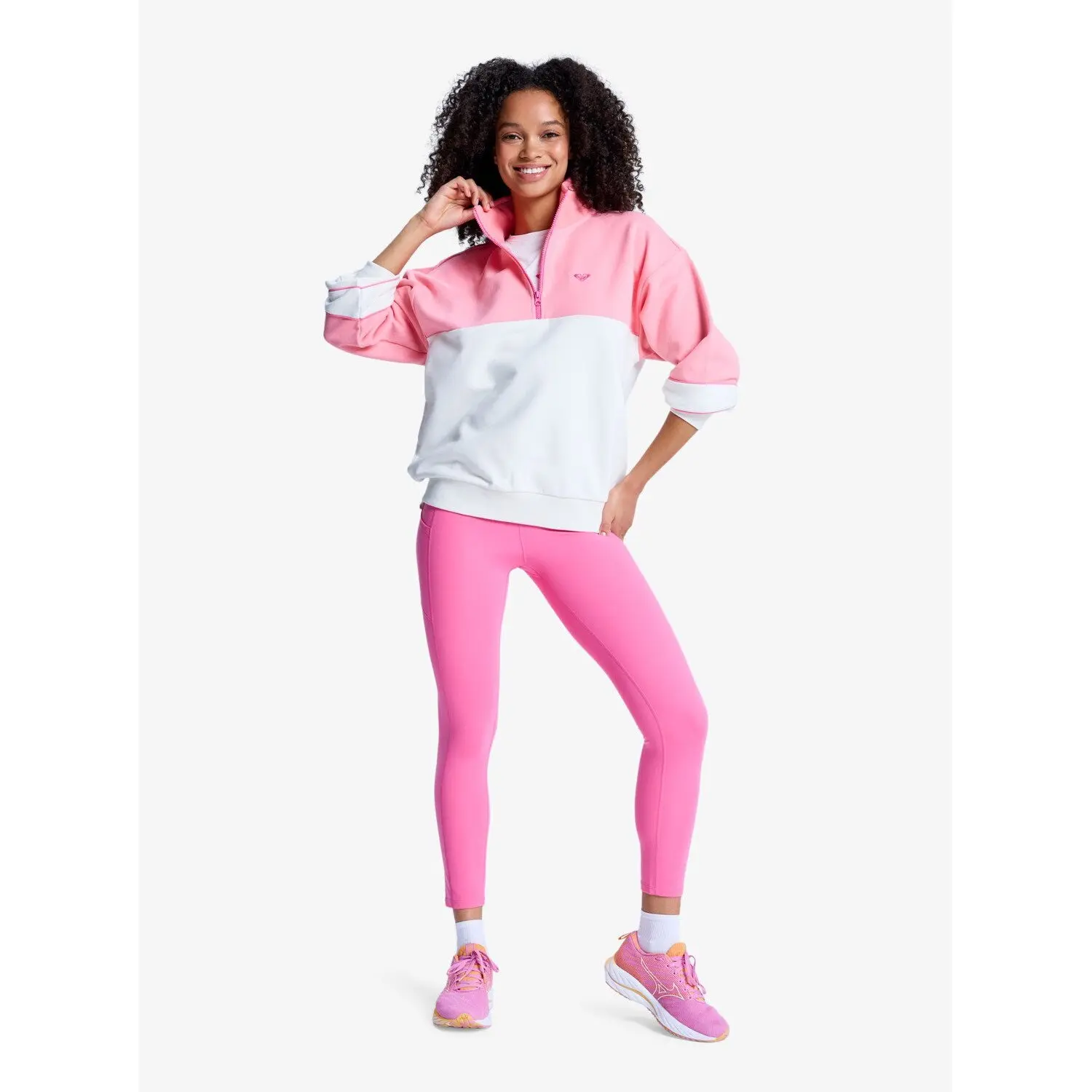 Sweatshirt 1/2 Zip Women Roxy ESS Energy