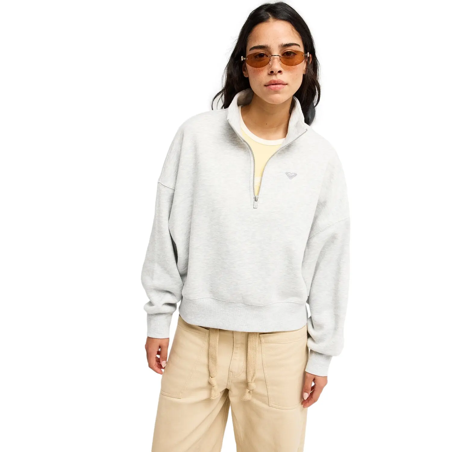 Sweatshirt mit Stehkragen, Damen Roxy Everfree