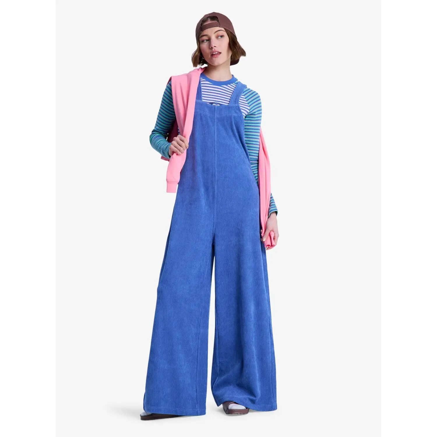 Roxy Women's Bleu Overalls Best Daze