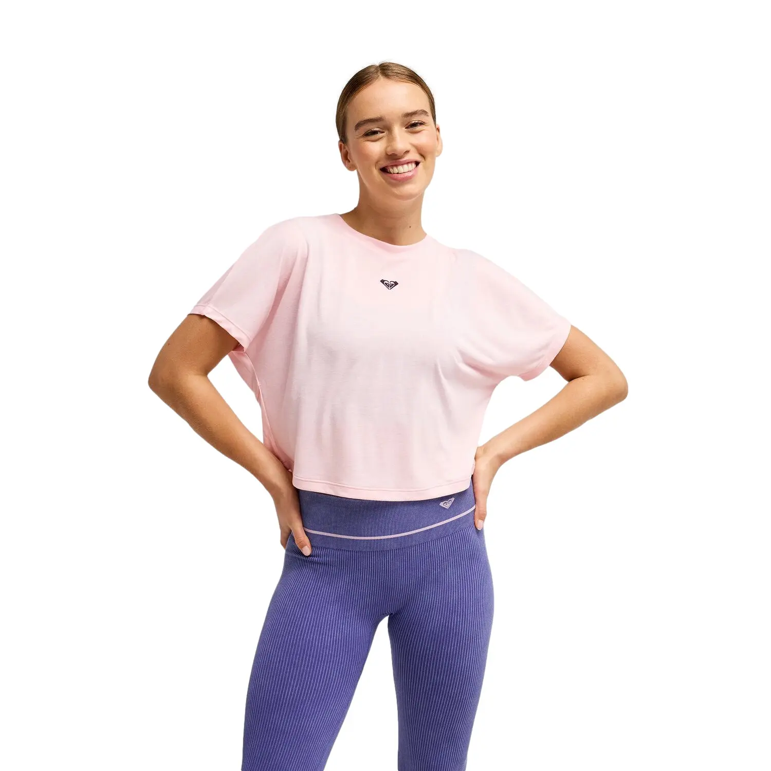 Damen T-Shirt Roxy Everyday Flow Crossed Back