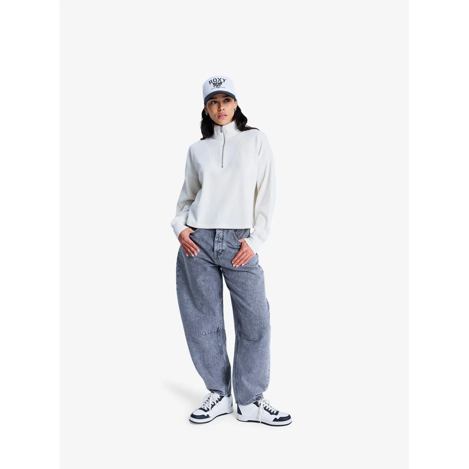 Maglione da donna con 1/2 di zip  Carefree Cool
