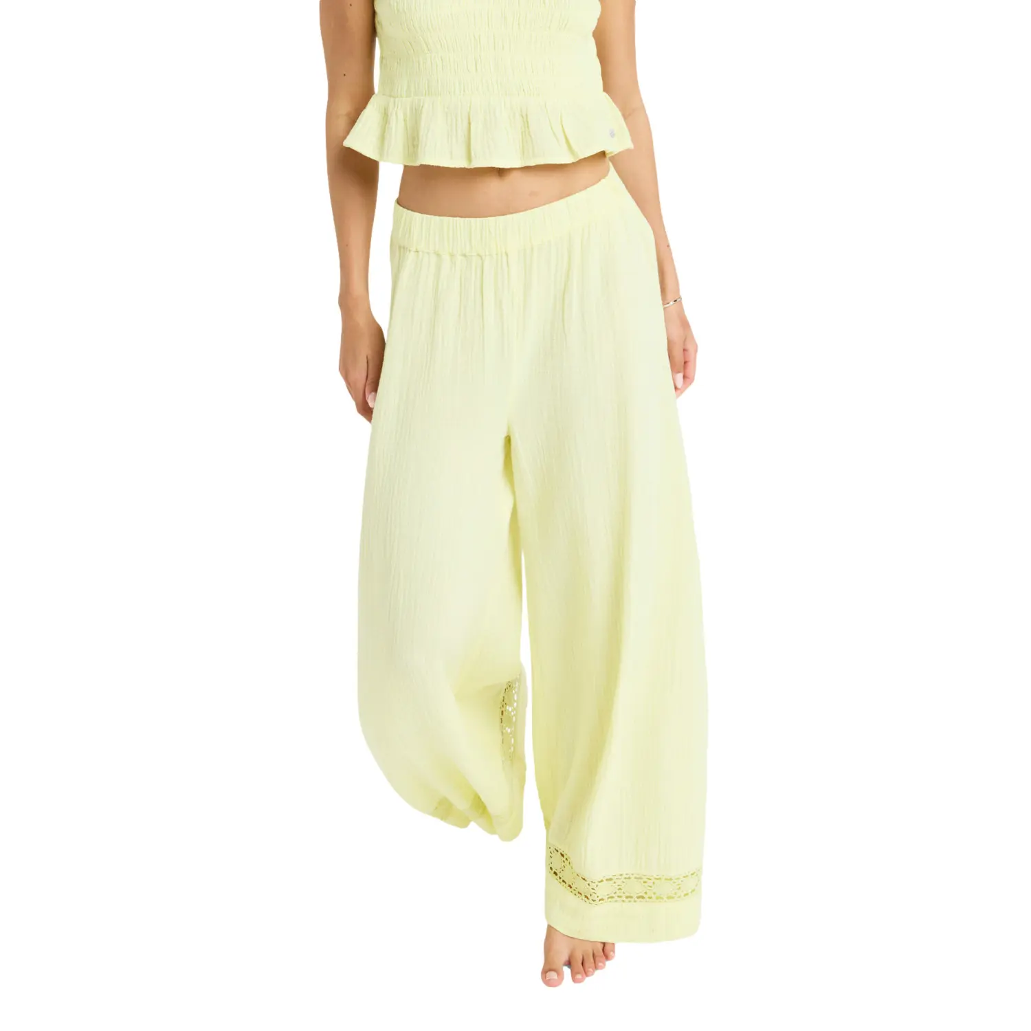 Pantaloni a palazzo da donna  Under Golden Tropic