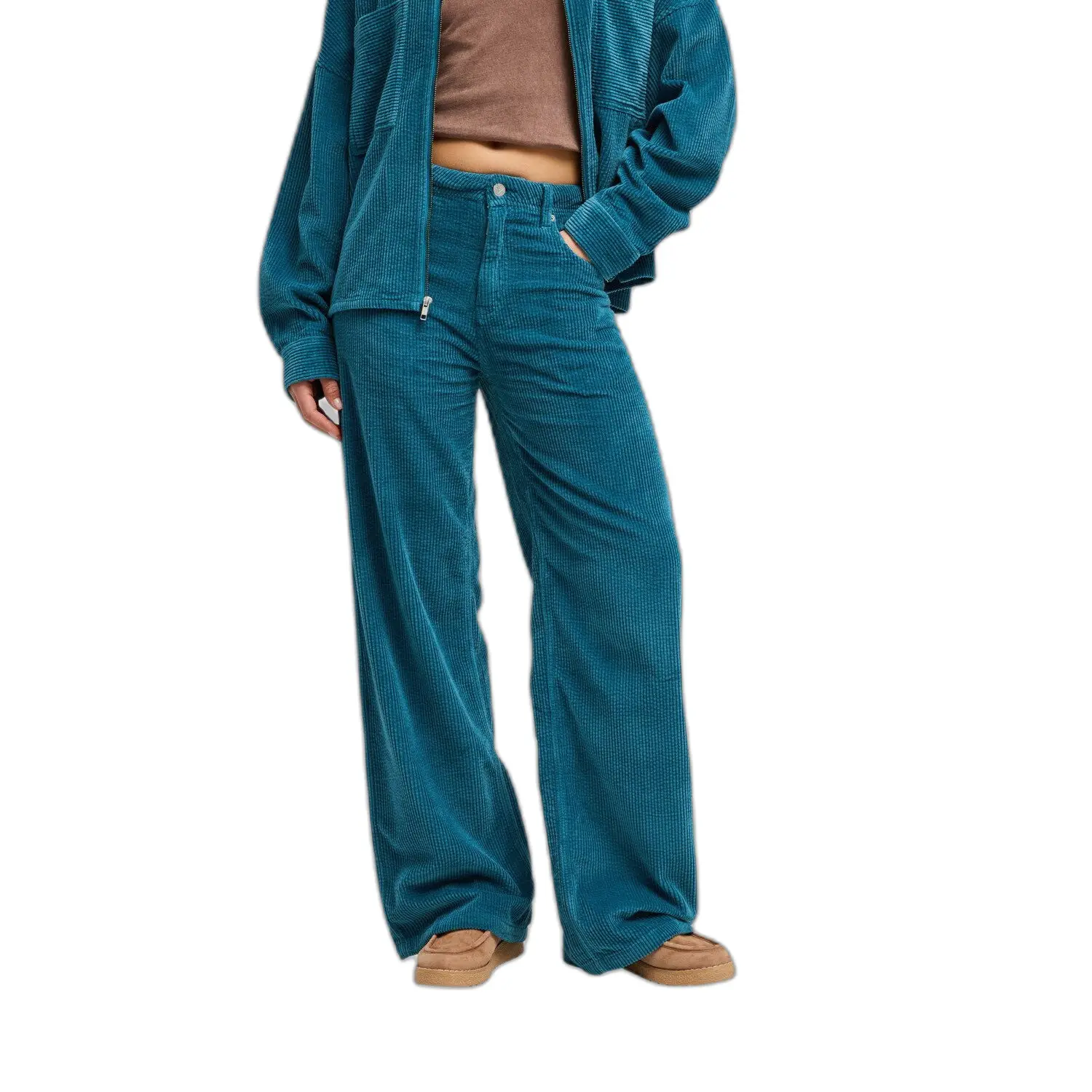 Roxy Surf Crush Cord Broek Blauw 38 Vrouw