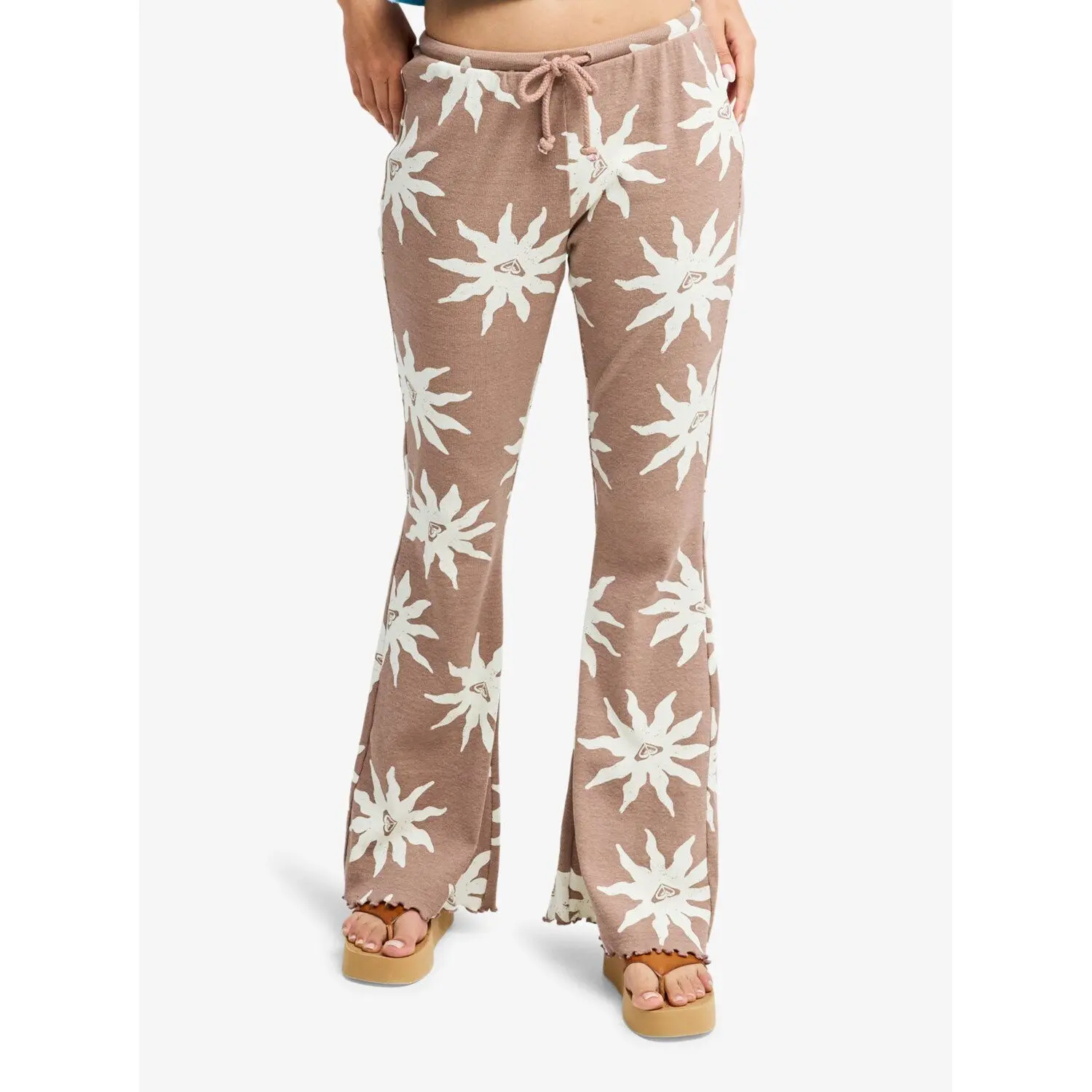 Pantaloni a zampa di elefante da donna  Chasing Tan
