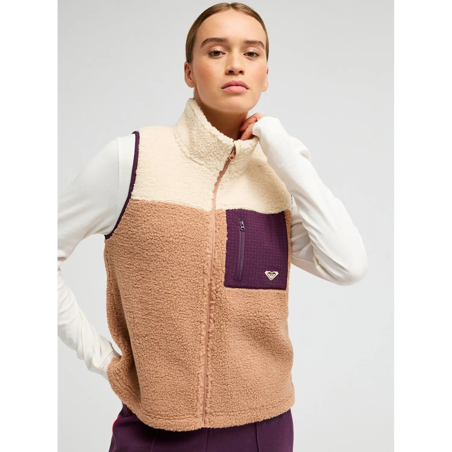 Women's sleeveless fleece Roxy Boundless Spirit 2