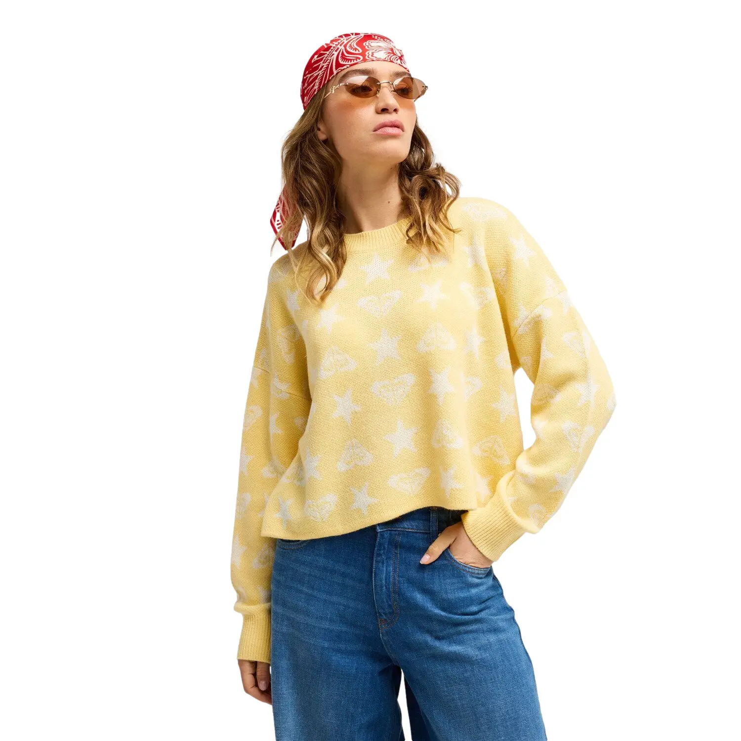 Pullover Damen Roxy Messy Star
